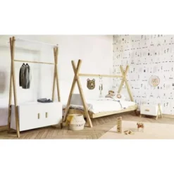 Portant Enfant - Pin Massif Et MDF - Blanc/naturel - Style Scandinave - L 46 Cm 8 Portant Enfant - Pin Massif Et MDF - Blanc/naturel - Style Scandinave - L 46 Cm -KidKraft || Disney Cars || HELLO KITTY Soldes Boutique amarok portant enfant pin massif et mdf blanc naturel style scandinave l 46 cm 3248116145179 435584