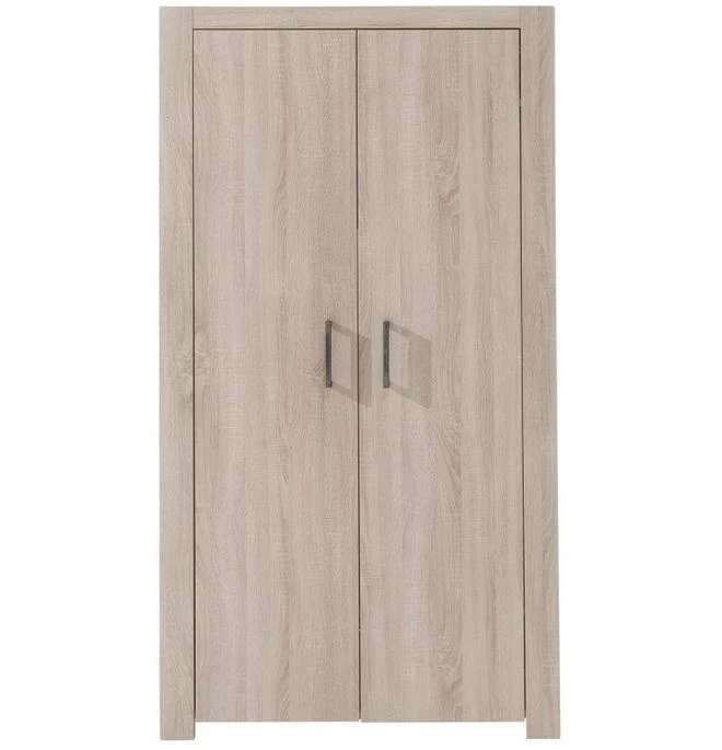 Armoire 2 Portes Bois Chêne Clair Aline 1 Armoire 2 Portes Bois Chêne Clair Aline
