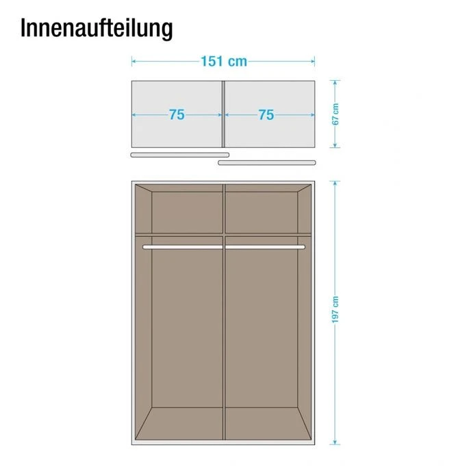 Armoire 2 Portes Coulissantes Pirate 2 Armoire 2 Portes Coulissantes Pirate – Image 2