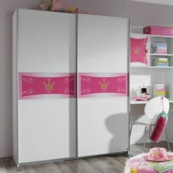 Armoire 2 Portes Coulissantes Princesse Naty