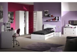 Armoire 2 Portes Laquée Blanche Strass -KidKraft || Disney Cars || HELLO KITTY Soldes Boutique armoire 2 portes laquee blanche strass 20782