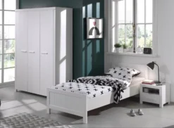 Armoire 3 Portes Pin Massif Laqué Blanc Erik 5 Armoire 3 Portes Pin Massif Laqué Blanc Erik -KidKraft || Disney Cars || HELLO KITTY Soldes Boutique armoire 3 portes pin massif laque blanc erik 5420070222426 691590