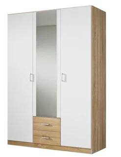 Armoire à Vêtements 136 Chêne De Sonoma Et Blanc Alpin Target