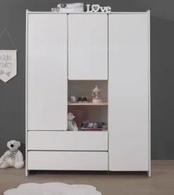 Armoire Enfant 3 Portes 2 Tiroirs Bois Laqué Blanc Kiddy 7 Armoire Enfant 3 Portes 2 Tiroirs Bois Laqué Blanc Kiddy -KidKraft || Disney Cars || HELLO KITTY Soldes Boutique armoire enfant 3 portes 2 tiroirs bois laque blanc kiddy 5420070229975 594435