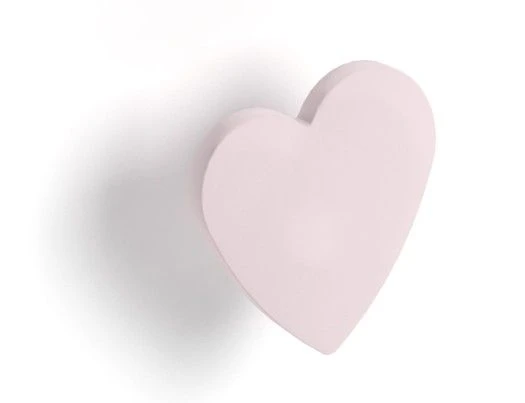 Armoire Penderie Blanc Avec Miroir Et Pieds Bois Clair Et Patère Cœur Rose 2 Armoire Penderie Blanc Avec Miroir Et Pieds Bois Clair Et Patère Cœur Rose – Image 2