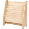 Bibliothèque Bois Naturel Et Tissu Beige Kidkraft 14221