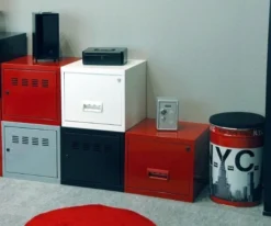 Caisson De Rangement 1 Tiroir Métal Rouge Brillant Baryl -KidKraft || Disney Cars || HELLO KITTY Soldes Boutique caisson de rangement 1 tiroir metal rouge brillant baryl 3219092022112 353451