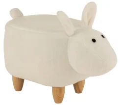 Chaise Enfant Mouton Bois Blanc Morty