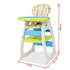 Chaise Haute Convertible 3-en-1 Avec Table Bleu Et Vert -KidKraft || Disney Cars || HELLO KITTY Soldes Boutique chaise haute convertible 3 en 1 avec table bleu et vert 3666722520898 585594