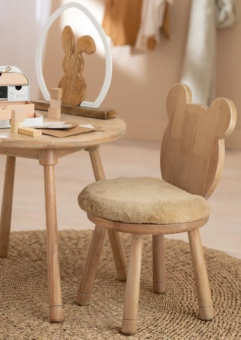 Chaise Ourse Bois Naturel Winnie L 36.5 Cm 3 Chaise Ourse Bois Naturel Winnie L 36.5 Cm – Image 3
