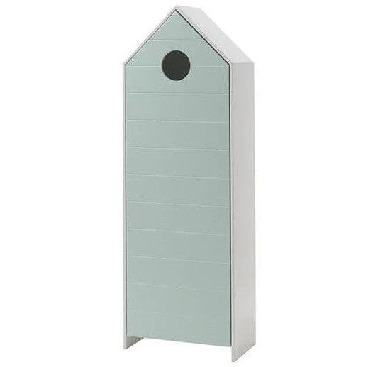 Ensemble 2 Armoires Enfant Rose & Vert Menthe Et 1 Bibliothèque Blanche Bois Laqué Camila 4 Ensemble 2 Armoires Enfant Rose & Vert Menthe Et 1 Bibliothèque Blanche Bois Laqué Camila – Image 4