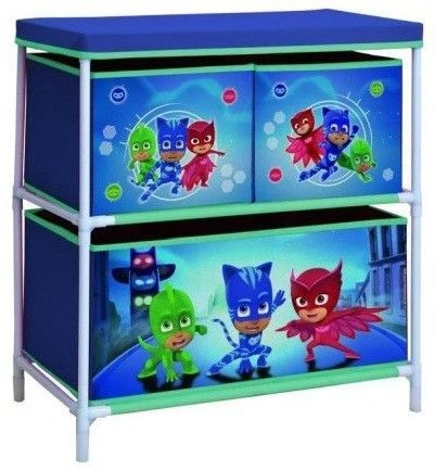 Étagère à 3 Casiers Pyjamasques 2 Étagère à 3 Casiers Pyjamasques – Image 2