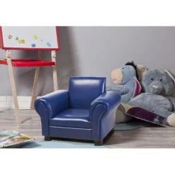 Fauteuil Club Enfant Simili Cuir Bleu Klubb -KidKraft || Disney Cars || HELLO KITTY Soldes Boutique fauteuil club enfant simili cuir bleu 3248115113070 412741