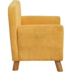 Fauteuil Enfant Tissu Jaune Et Pieds Bois Massif Clair Nitty -KidKraft || Disney Cars || HELLO KITTY Soldes Boutique fauteuil enfant tissu jaune et pieds bois massif clair arthur 3248115114213 412718