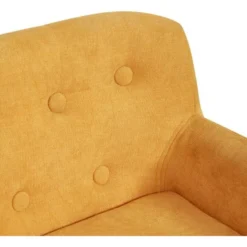 Fauteuil Enfant Tissu Jaune Et Pieds Bois Massif Clair Kansa -KidKraft || Disney Cars || HELLO KITTY Soldes Boutique fauteuil enfant tissu jaune et pieds bois massif clair charlotte 3248115115210 412706