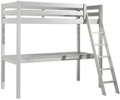 KidKraft || Disney Cars || HELLO KITTY Soldes Boutique 9 Lit Mezzanine 90x200 Cm Avec Bureau Pin Massif Blanc Pino