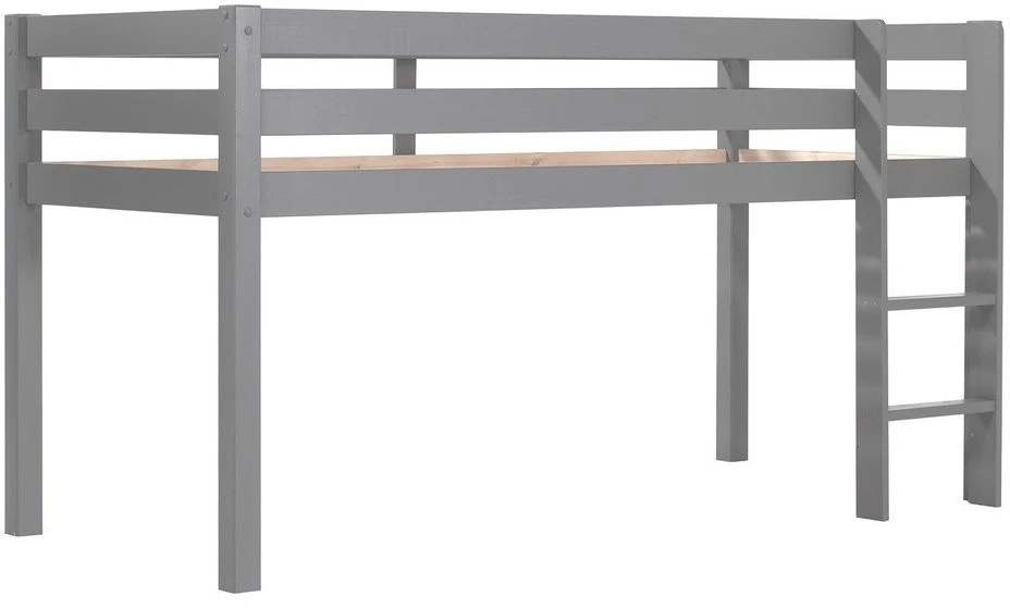 Lit Mezzanine 90x200 Cm Avec Tente Pirate Marron Pin Massif Gris Pino 2 Lit Mezzanine 90x200 Cm Avec Tente Pirate Marron Pin Massif Gris Pino – Image 2