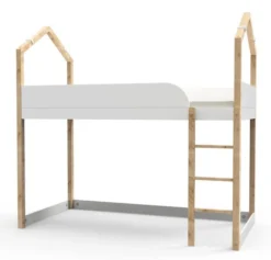 KidKraft || Disney Cars || HELLO KITTY Soldes Boutique 17 Lit Mezzanine Bois Massif Clair Et Blanc Casa 90x190 Cm