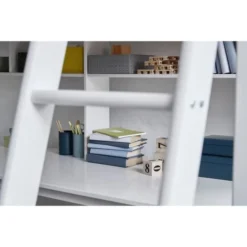 Lit Mezzanine Combiné - Bois Massif - Blanc Laqué - Sommier A Lattes Inclus - 90 X 200 Cm 2 7 Lit Mezzanine Combiné - Bois Massif - Blanc Laqué - Sommier A Lattes Inclus - 90 X 200 Cm 2 -KidKraft || Disney Cars || HELLO KITTY Soldes Boutique lit mezzanine combine bois massif blanc laque sommier a lattes inclus 90 x 200 cm 5706459141022 759322