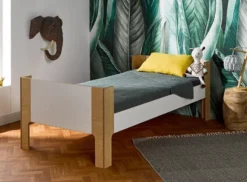 Lit Mezzanine Haut 90x190 Cm Blanc Et Bouleau Clair Natura -KidKraft || Disney Cars || HELLO KITTY Soldes Boutique lit mezzanine haut 90x190 cm blanc et bouleau clair natura 3700429624005 654033