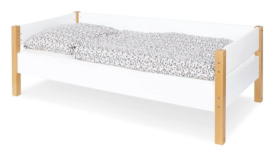 Pinolino Lit Mezzanine Laqué Blanc Et Hêtre Massif Clair Ville 90x200 Cm 3 Pinolino Lit Mezzanine Laqué Blanc Et Hêtre Massif Clair Ville 90x200 Cm – Image 3