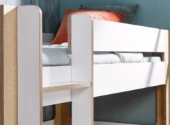 Lit Mezzanine Mi-hauteur 90x190 Cm Blanc Et Bouleau Clair Natura -KidKraft || Disney Cars || HELLO KITTY Soldes Boutique lit mezzanine mi hauteur 90x190 cm blanc et bouleau clair natura 3700429623985 654028