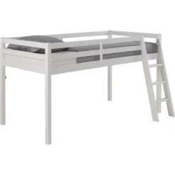 Lit Mi-hauteur Enfant- Bois Pin Massif - Blanc - Sommier Inclus - 90 X 190 Cm - PINKIE -KidKraft || Disney Cars || HELLO KITTY Soldes Boutique lit mi hauteur enfant bois pin massif blanc sommier inclus 90 x 190 cm pinkie 3770017653168 759334