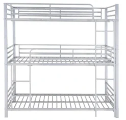 KidKraft || Disney Cars || HELLO KITTY Soldes Boutique 24 Lit Superposé 3 Niveaux Métal Gris 90x190 Cm Trio