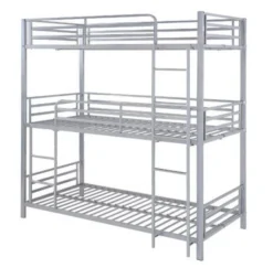 KidKraft || Disney Cars || HELLO KITTY Soldes Boutique -KidKraft || Disney Cars || HELLO KITTY Soldes Boutique lit superpose 3 niveaux metal gris 90x190 cm trio 3700590420963 407172