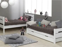 Lit Superposé Enfant Blanc Milo 90 X 200 Cm -KidKraft || Disney Cars || HELLO KITTY Soldes Boutique lit superpose enfant blanc milo 90 x 200 cm 132531