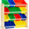 Meuble De Rangement 12 Casiers Couleurs Vives Kidkraft 16774