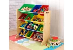 Meuble De Rangement 12 Casiers Couleurs Vives Kidkraft 16774 -KidKraft || Disney Cars || HELLO KITTY Soldes Boutique meuble de rangement 12 casiers couleurs vives kidkraft 16774 0706943167748 4973