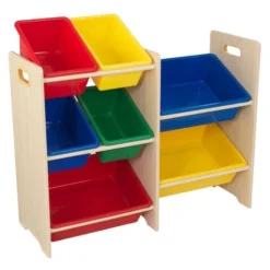Meuble De Rangement 7 Casiers Couleurs Vives Kidkraft 15470