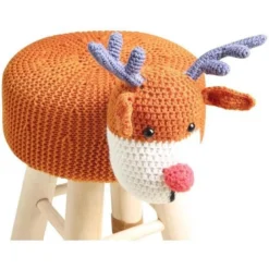 Pouf Enfant Cerf Crochet Marron Et Pieds Bois Massif Leala 6 Pouf Enfant Cerf Crochet Marron Et Pieds Bois Massif Leala -KidKraft || Disney Cars || HELLO KITTY Soldes Boutique pouf enfant cerf crochet marron et pieds bois massif olla 3248113612001 413760