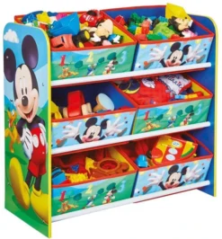 Rangement 6 Paniers Disney Mickey