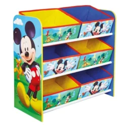 Rangement 6 Paniers Disney Mickey -KidKraft || Disney Cars || HELLO KITTY Soldes Boutique rangement 6 paniers disney mickey 5013138662960 88983