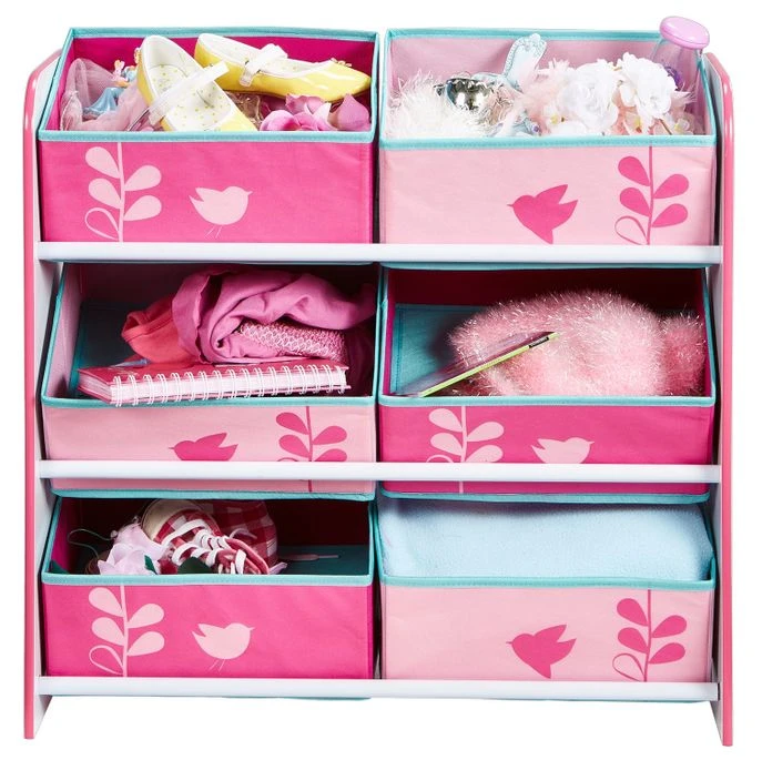 Rangement 6 Paniers Flower 1 Rangement 6 Paniers Flower