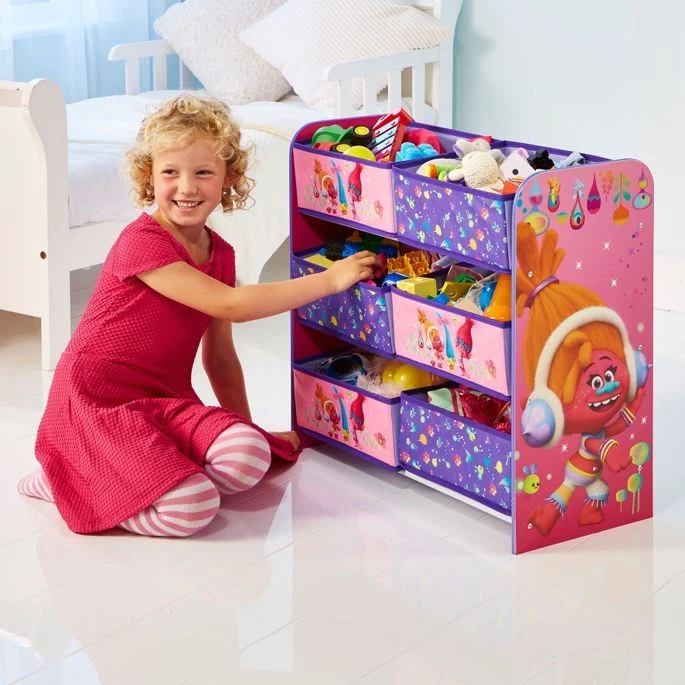 Rangement 6 Paniers Trolls 2 Rangement 6 Paniers Trolls – Image 2