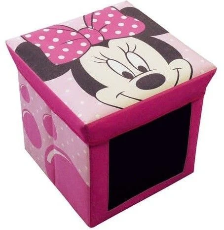Tabouret De Rangement Avec Ardoise Minnie Disney 2 Tabouret De Rangement Avec Ardoise Minnie Disney – Image 2